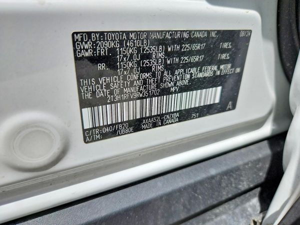 2024 TOYOTA RAV4 LE