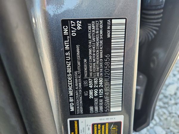 2017 MERCEDES-BENZ C
