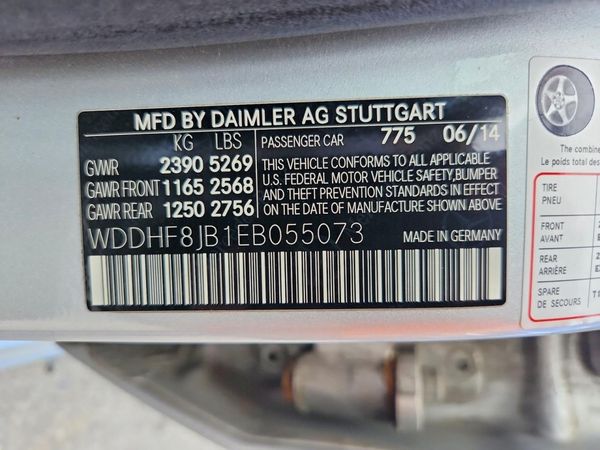 2014 MERCEDES-BENZ E E350
