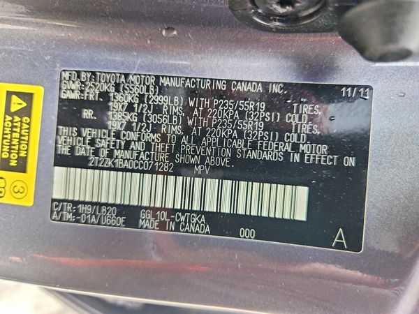 2012 LEXUS RX