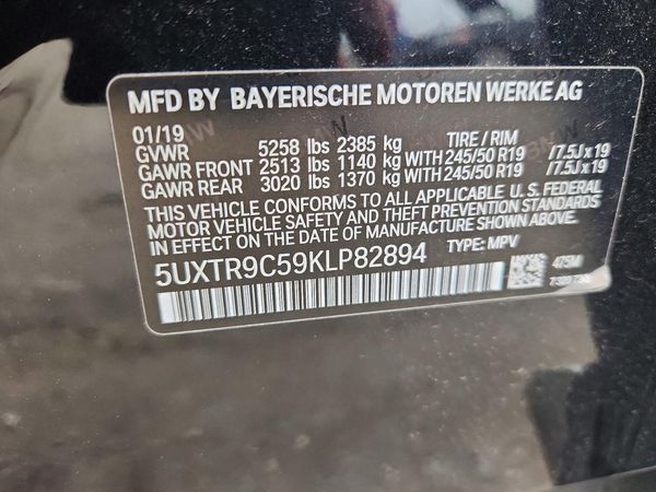 2019 BMW X3 xDrive30i