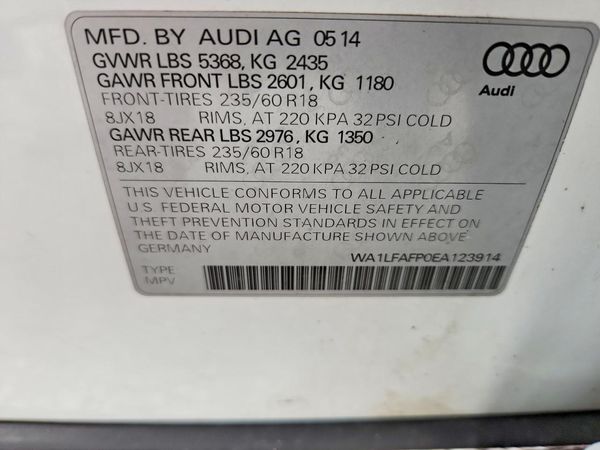2014 AUDI Q5 Premium Plus