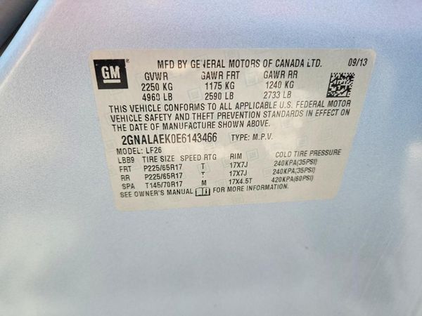 2014 CHEVROLET EQUINOX LS