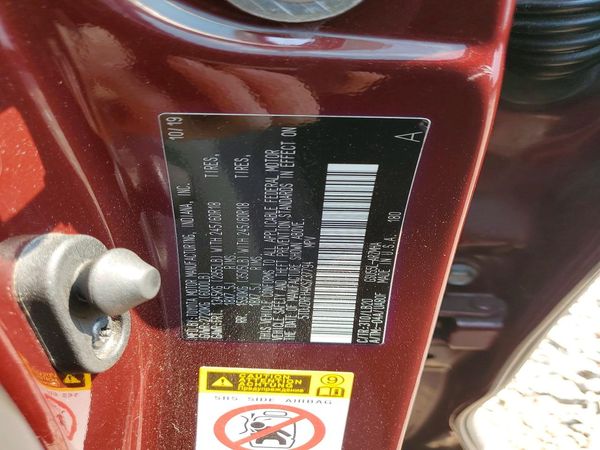 2019 TOYOTA HIGHLANDER SE/XLE