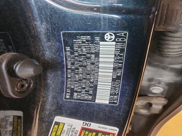 2016 TOYOTA COROLLA L/LE