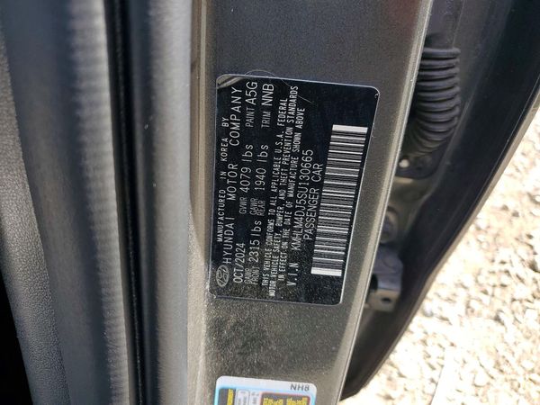 2025 HYUNDAI ELANTRA Blue, SEL Sport — VINS