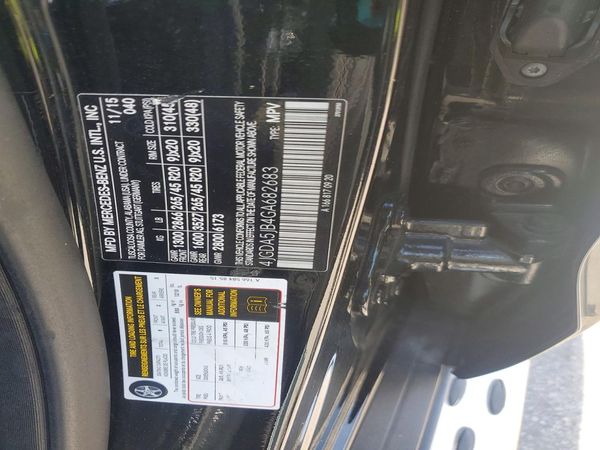 2016 MERCEDES-BENZ GLE GLE350