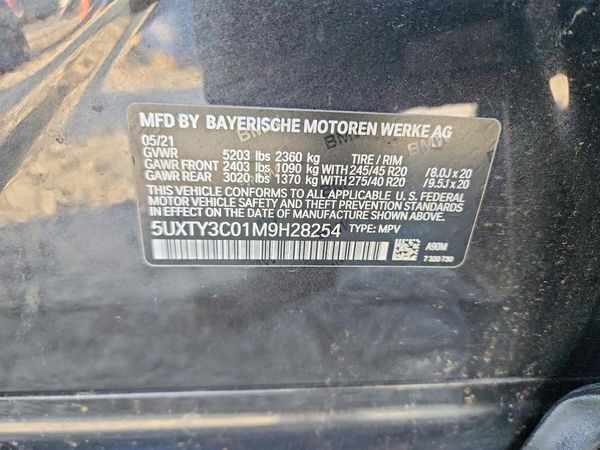 2021 BMW X3