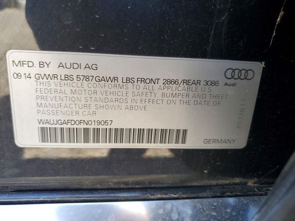 2015 AUDI A8