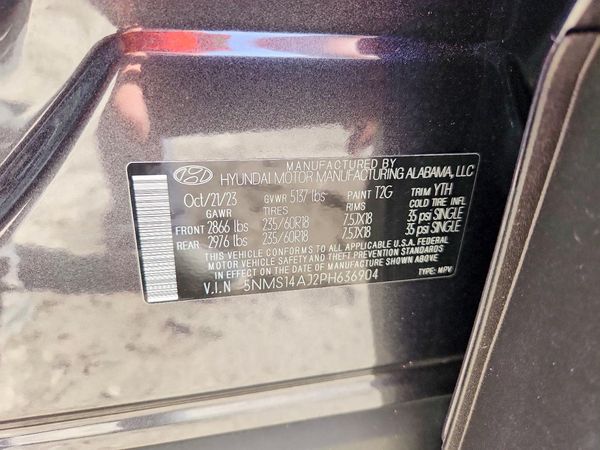 2023 HYUNDAI SANTA FE SE
