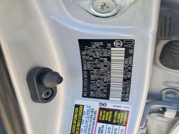2014 TOYOTA COROLLA L/LE