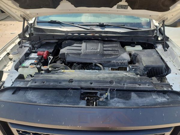 2023 NISSAN TITAN Crew Cab — Engine bay
