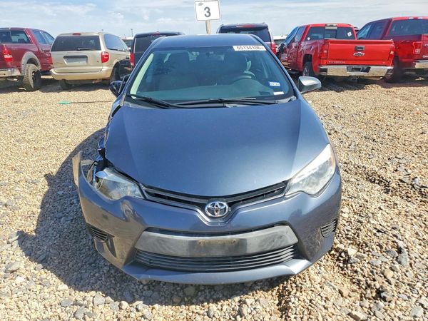 2016 TOYOTA COROLLA L/LE