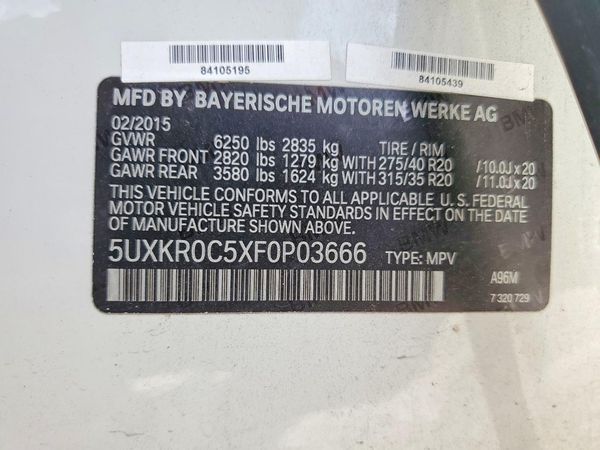 2015 BMW X5 xDrive35i