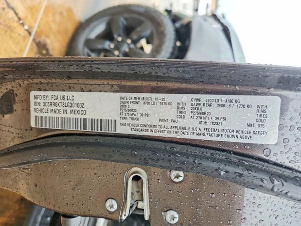 2020 RAM 1500 CLASSIC Tradesman, ST