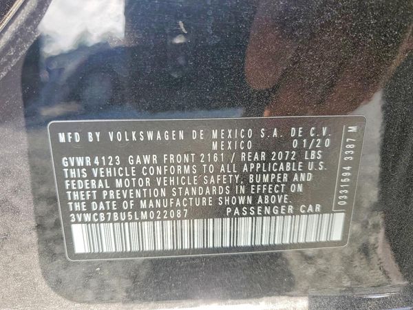 2020 VOLKSWAGEN JETTA S, SE, R-Line