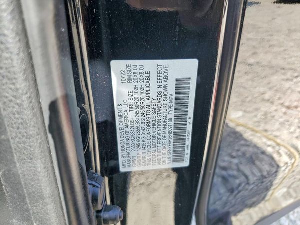2022 HONDA PILOT