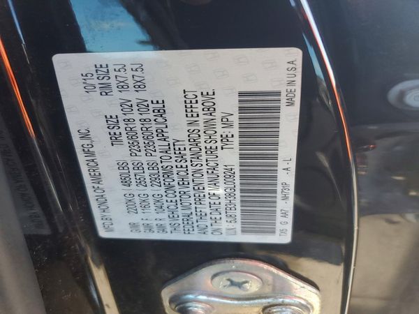 2016 ACURA RDX