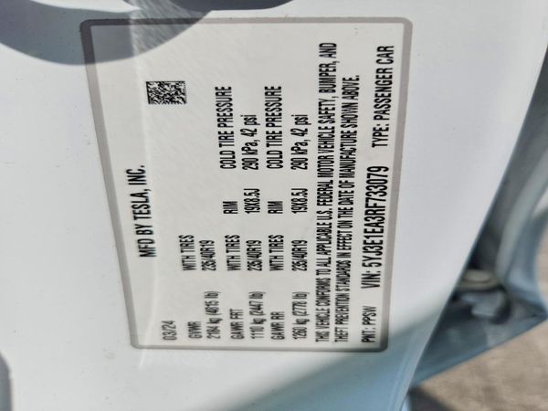 2024 TESLA MODEL 3