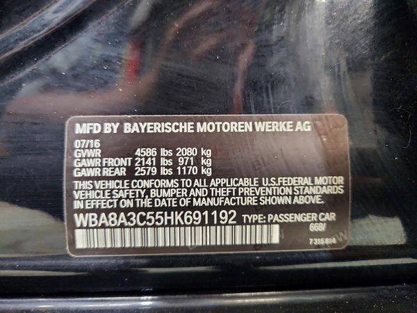 2017 BMW 320 xDrive