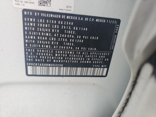 2024 VOLKSWAGEN TIGUAN
