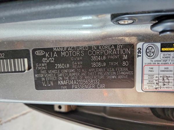 2013 KIA FORTE