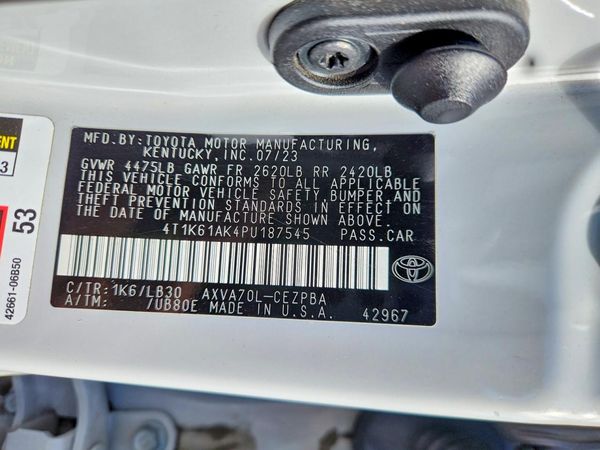 2023 TOYOTA CAMRY XSE