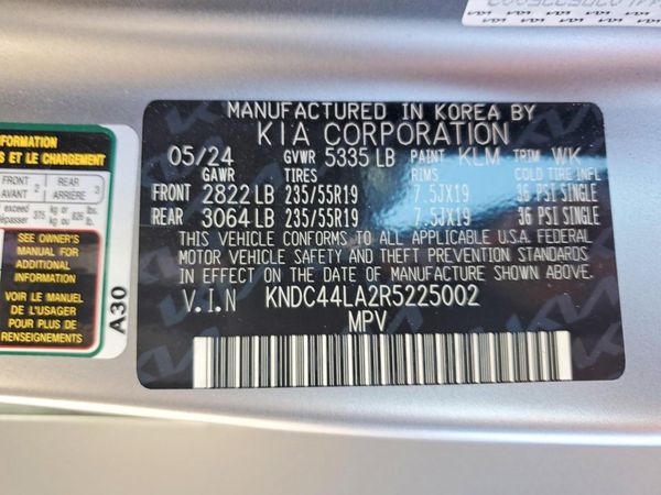 2024 KIA EV6
