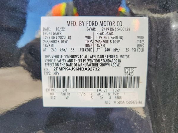 2022 FORD EDGE