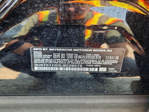 2020 BMW X3 xDrive30ie