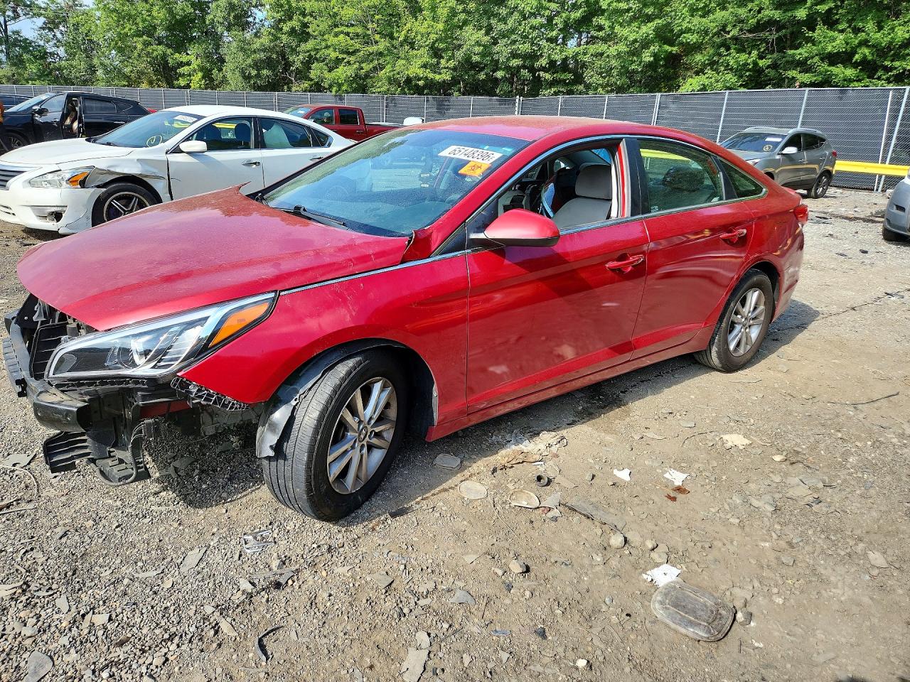 2017 HYUNDAI SONATA — Front 3/4