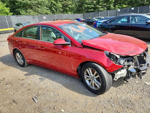 2017 HYUNDAI SONATA — Passenger 3/4