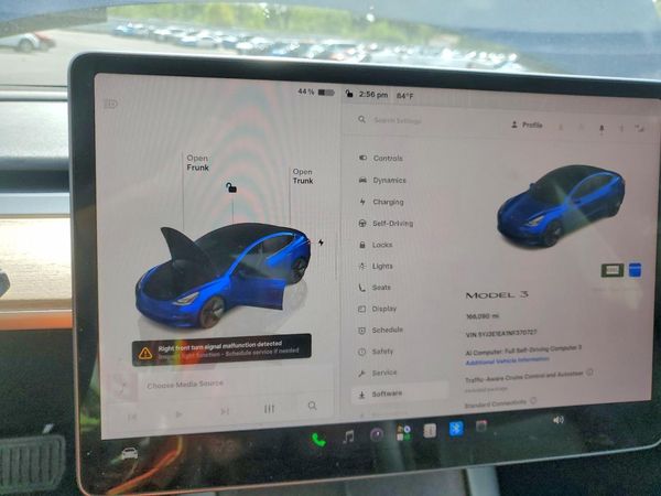 2022 TESLA MODEL 3