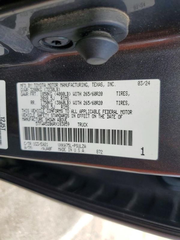 2024 TOYOTA TUNDRA