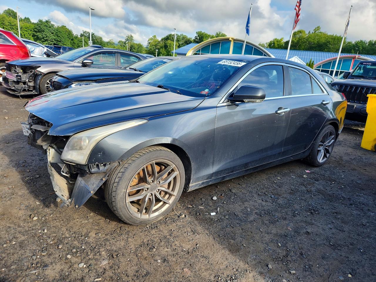 2014 CADILLAC ATS Luxury — Front 3/4