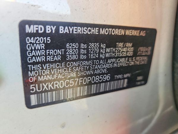 2015 BMW X5 xDrive35i