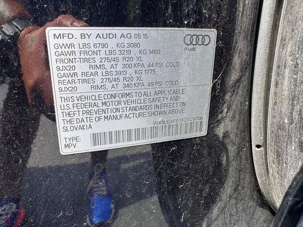 2015 AUDI Q7 Premium Plus