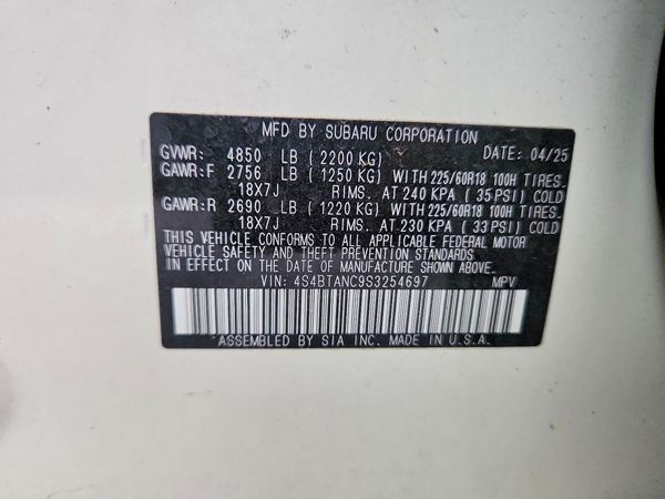 2025 SUBARU OUTBACK Limited