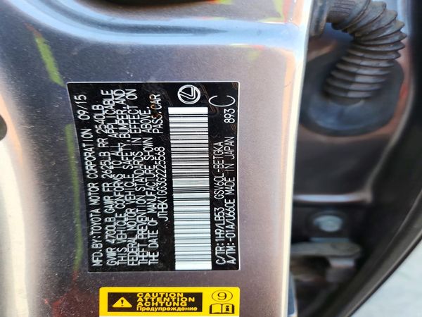 2016 LEXUS ES 350