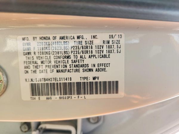 2014 ACURA RDX