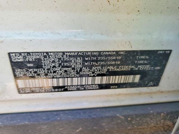 2019 TOYOTA RAV4 XLE Premium