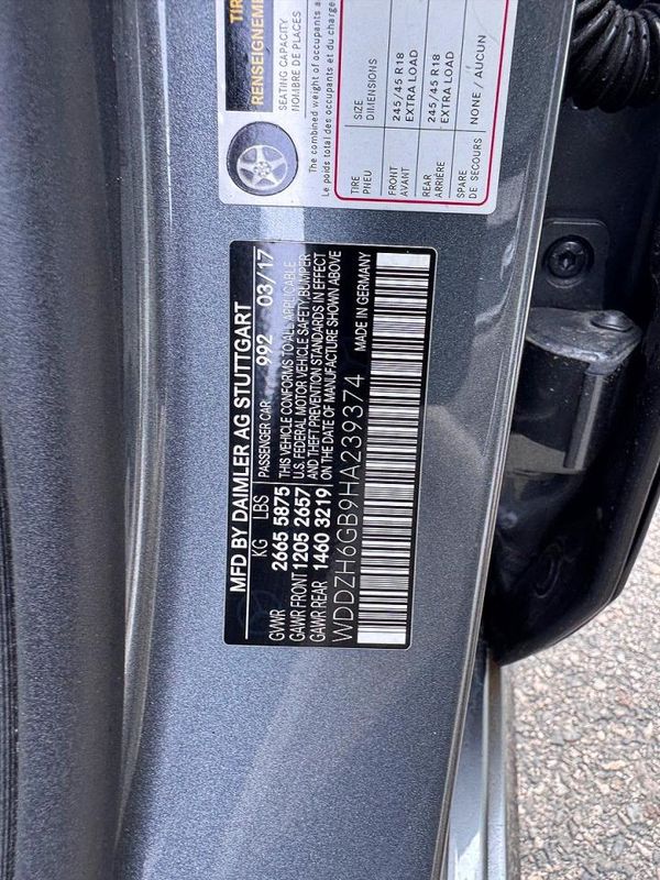 2017 MERCEDES-BENZ E E400-4M