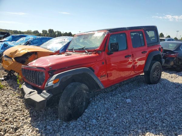 2025 JEEP WRANGLER 4-DOOR SPORT — Front 3/4