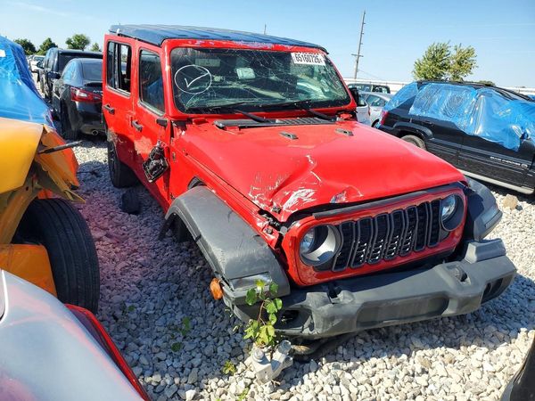 2025 JEEP WRANGLER 4-DOOR SPORT — Passenger 3/4