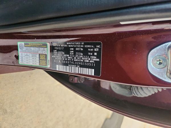2017 KIA OPTIMA