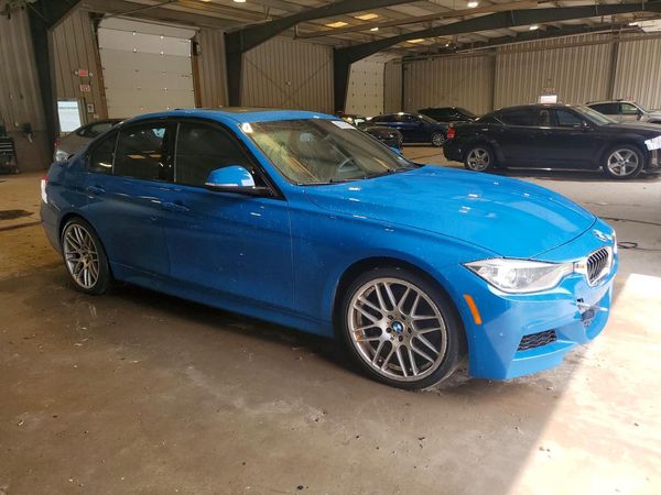 2015 BMW 3 SERIES — Passenger 3/4