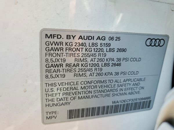 2025 AUDI Q3