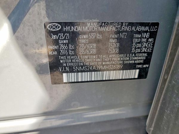 2021 HYUNDAI SANTA FE