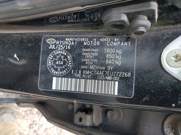 2014 HYUNDAI ACCENT 5DR GS / 4DR GLS