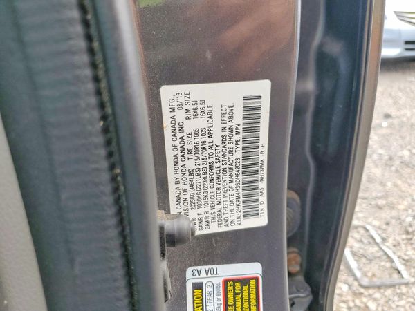 2013 HONDA CRV LX